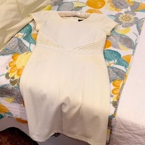 Ellen Tracy Cream Dress